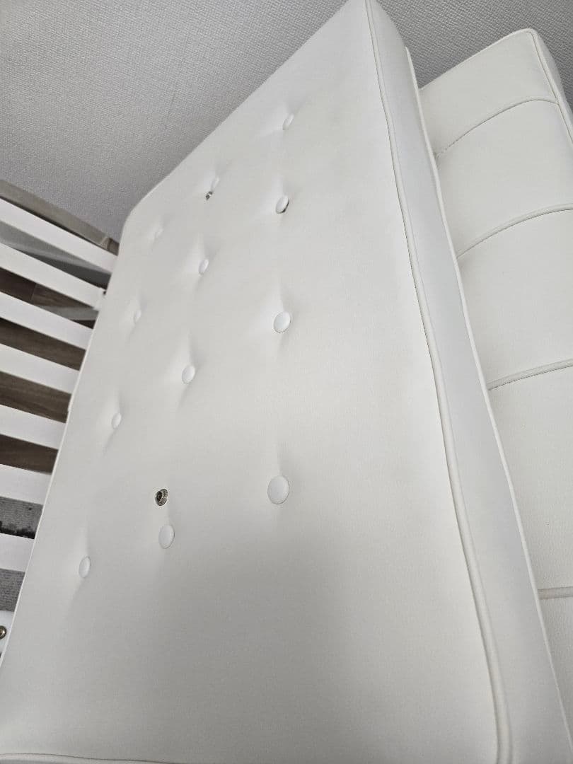 お値下げ★送込！【バルセロナチェア】ホワイト リプロダクト