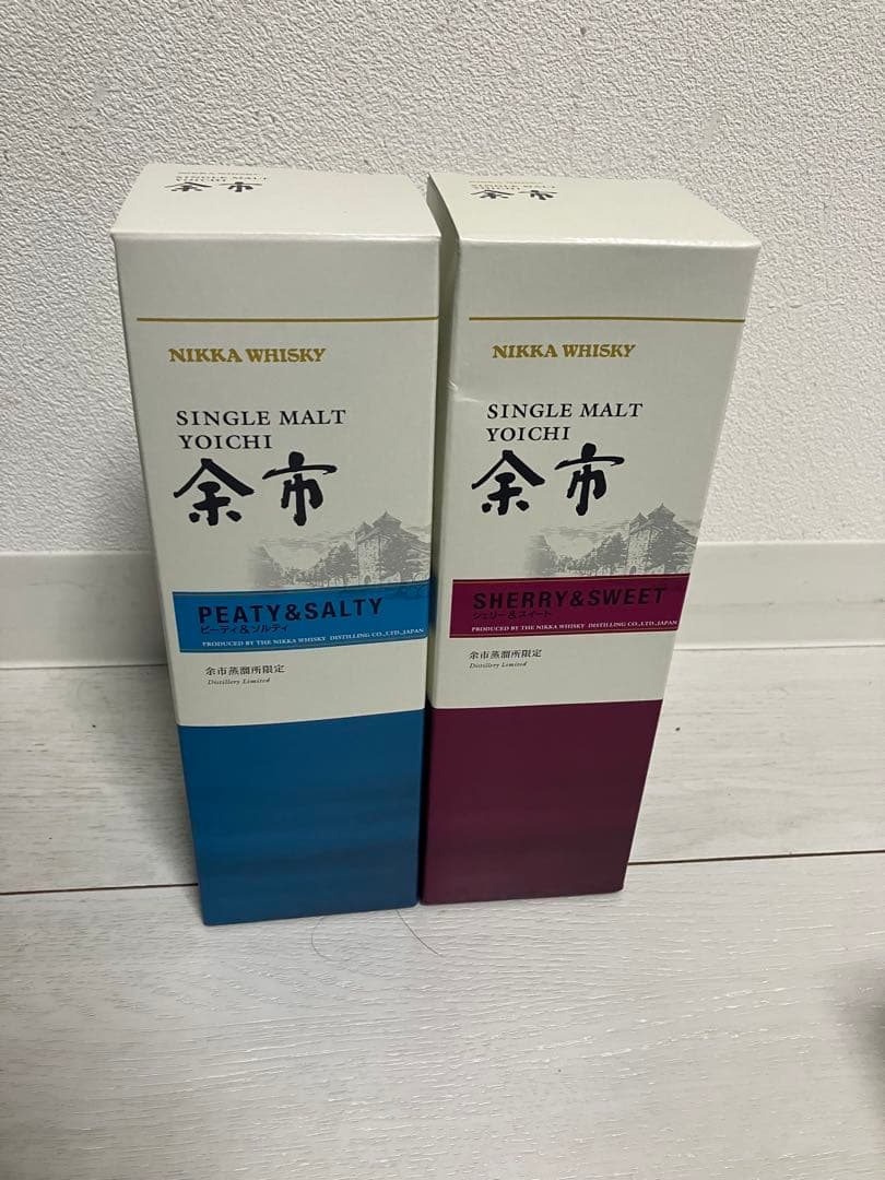余市蒸溜所限定　ウイスキー　500ml 2種セット