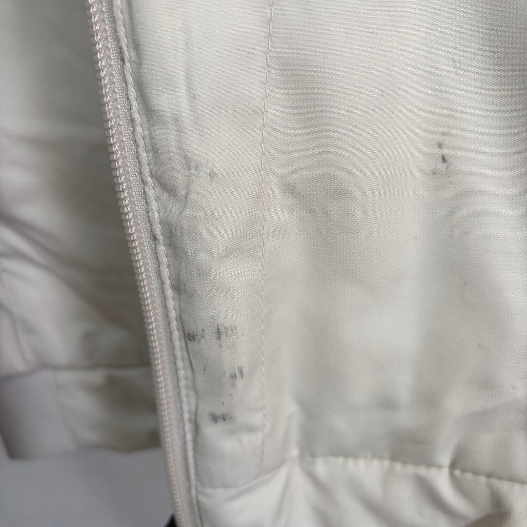 L 白 ナイキ NIKE golf ゴルフ ジャケット ブルゾン 袖取り外し可能