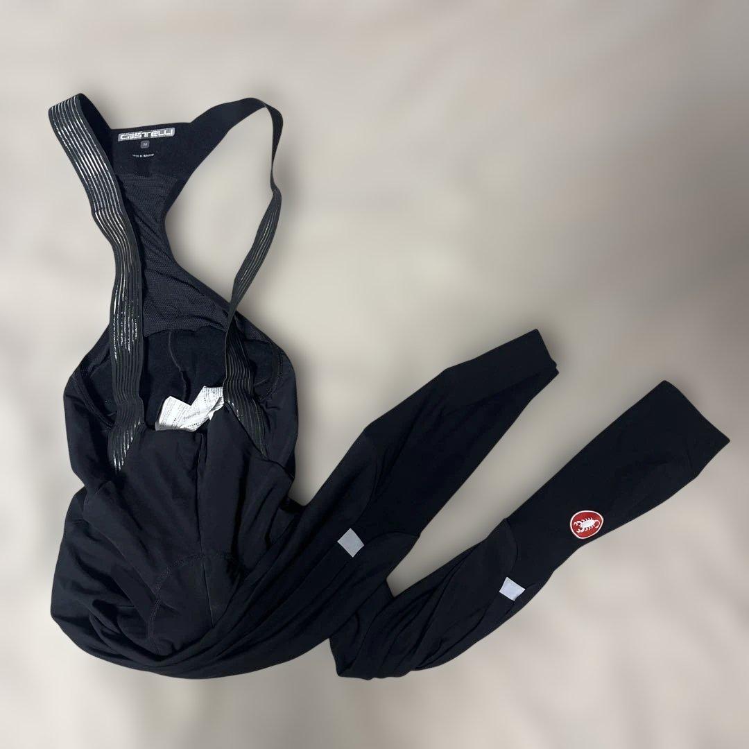 カステリ　ビブタイツ　冬用　美品