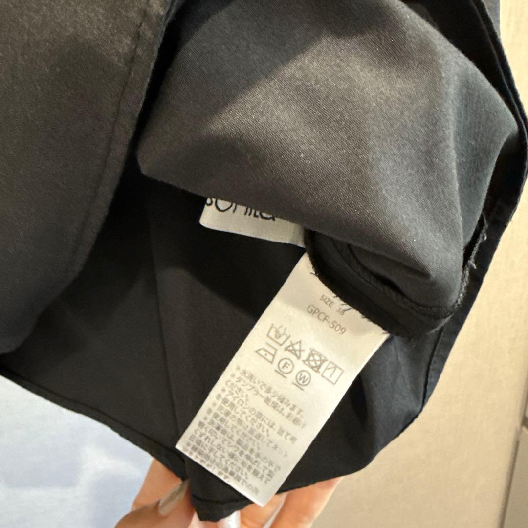 gypsohila ジプソフィア Croissant Bustier 黒38