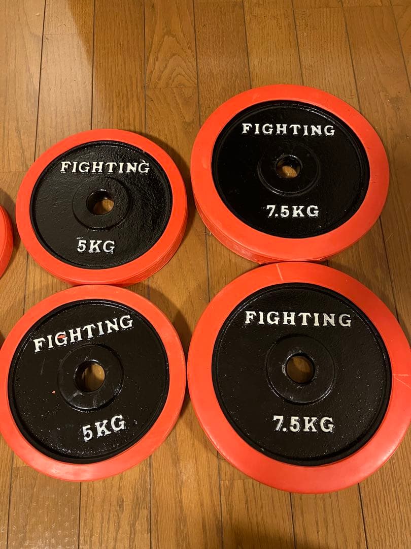 ファイティングロード バーベル シャフト プレート