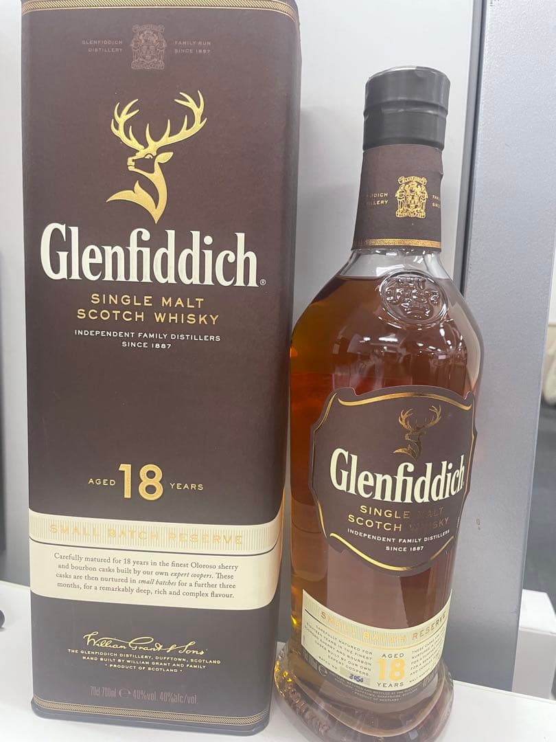 グレンフィディック 18年 スモールバッチリザーブ　シングルモルトウイスキー
