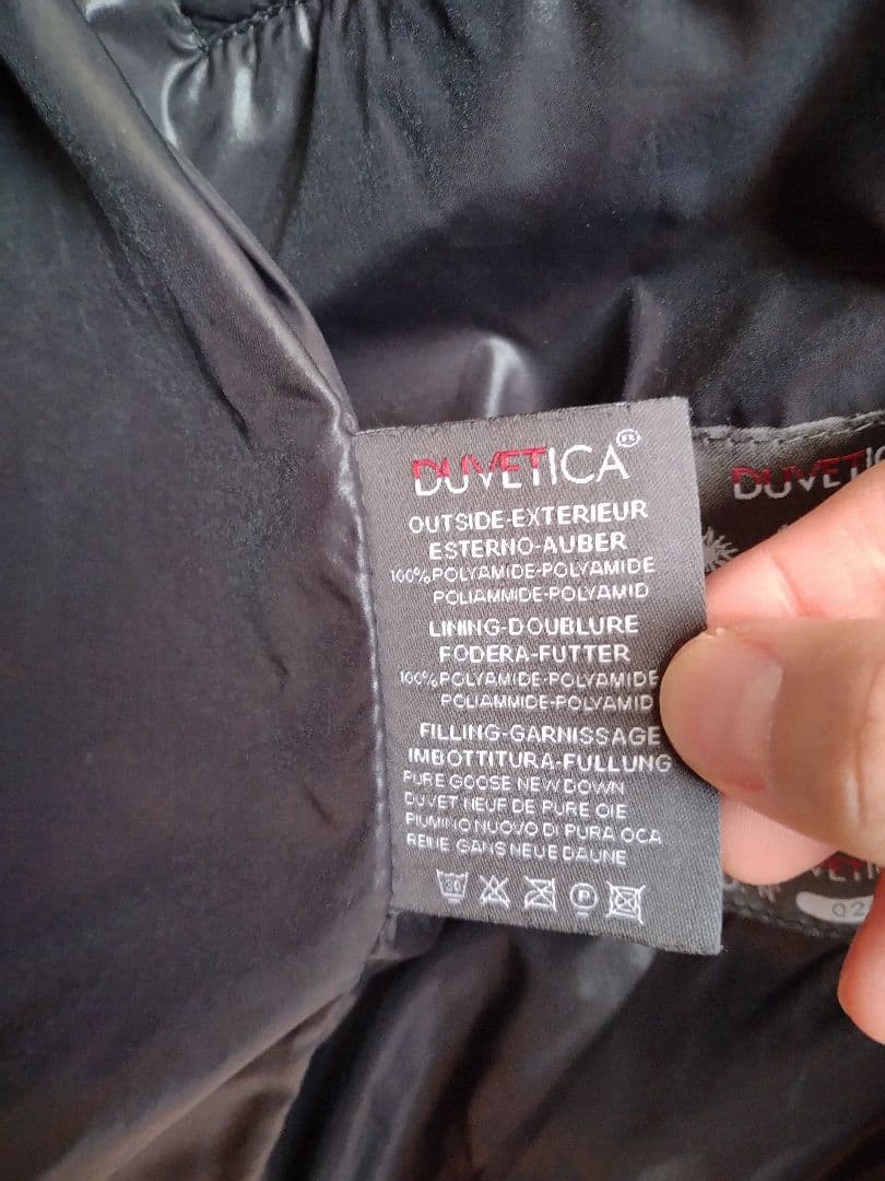 ヒ*デ様 DUVETICA デュベティカ フード付き ダウンジャケット 44 ブ