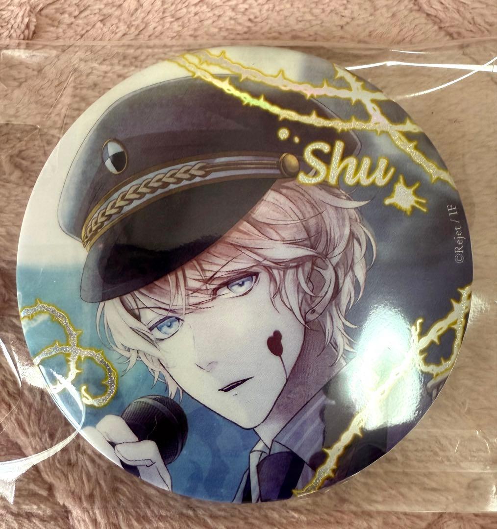 希少品　DIABOLIK LOVERS 逆巻シュウ　ホロ　缶バッジ