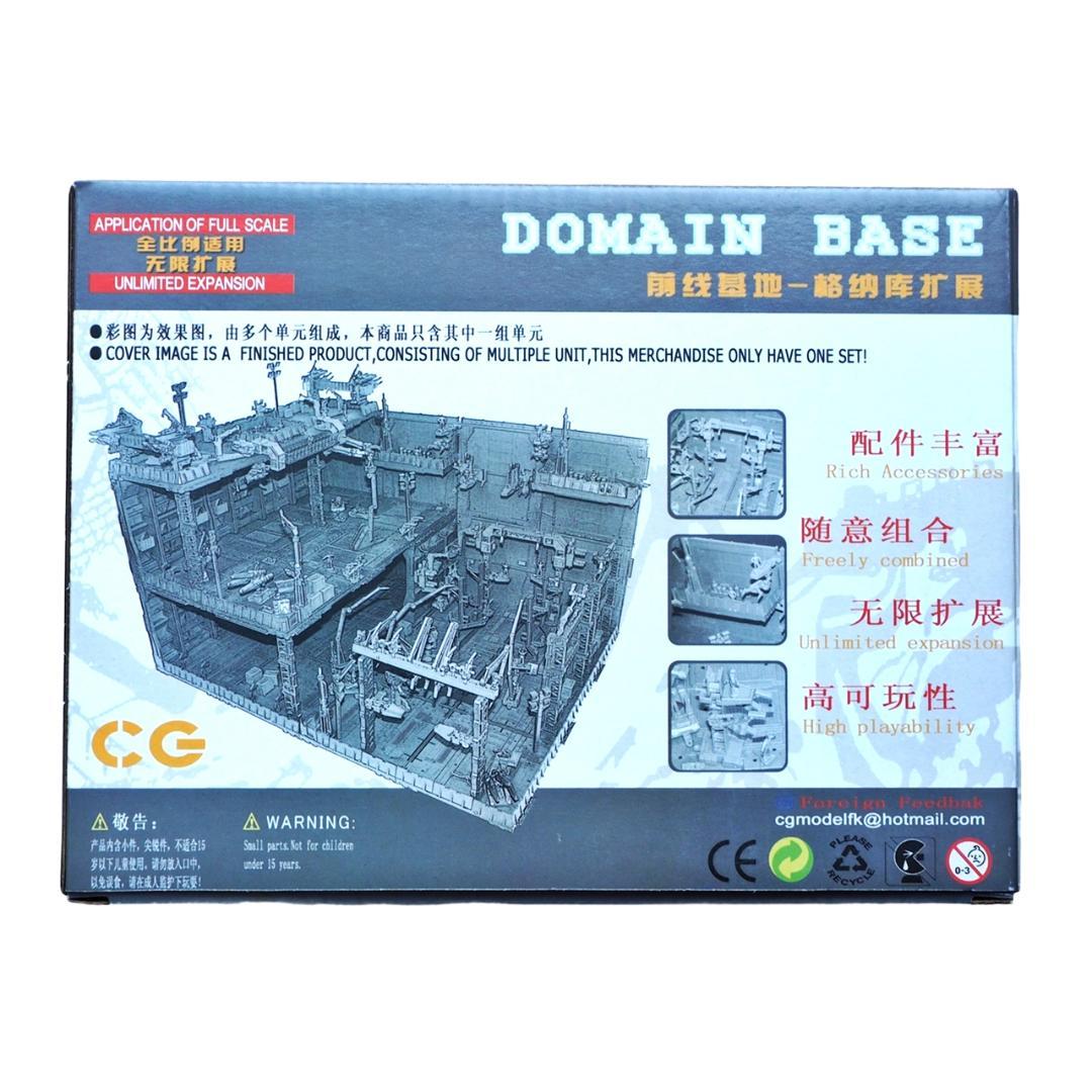 ガンプラ ジオラマ ベース (A+B+F+Gセット) 格納庫 基地