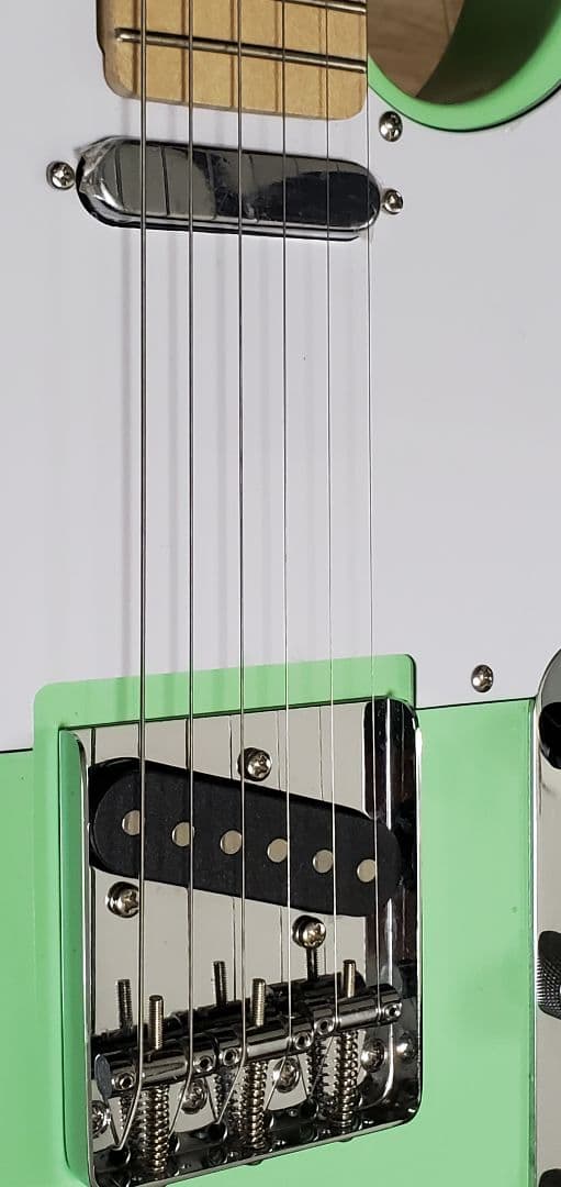 【調整済】SELDER セルダー テレキャスタイプ TL-17 サーフグリーン