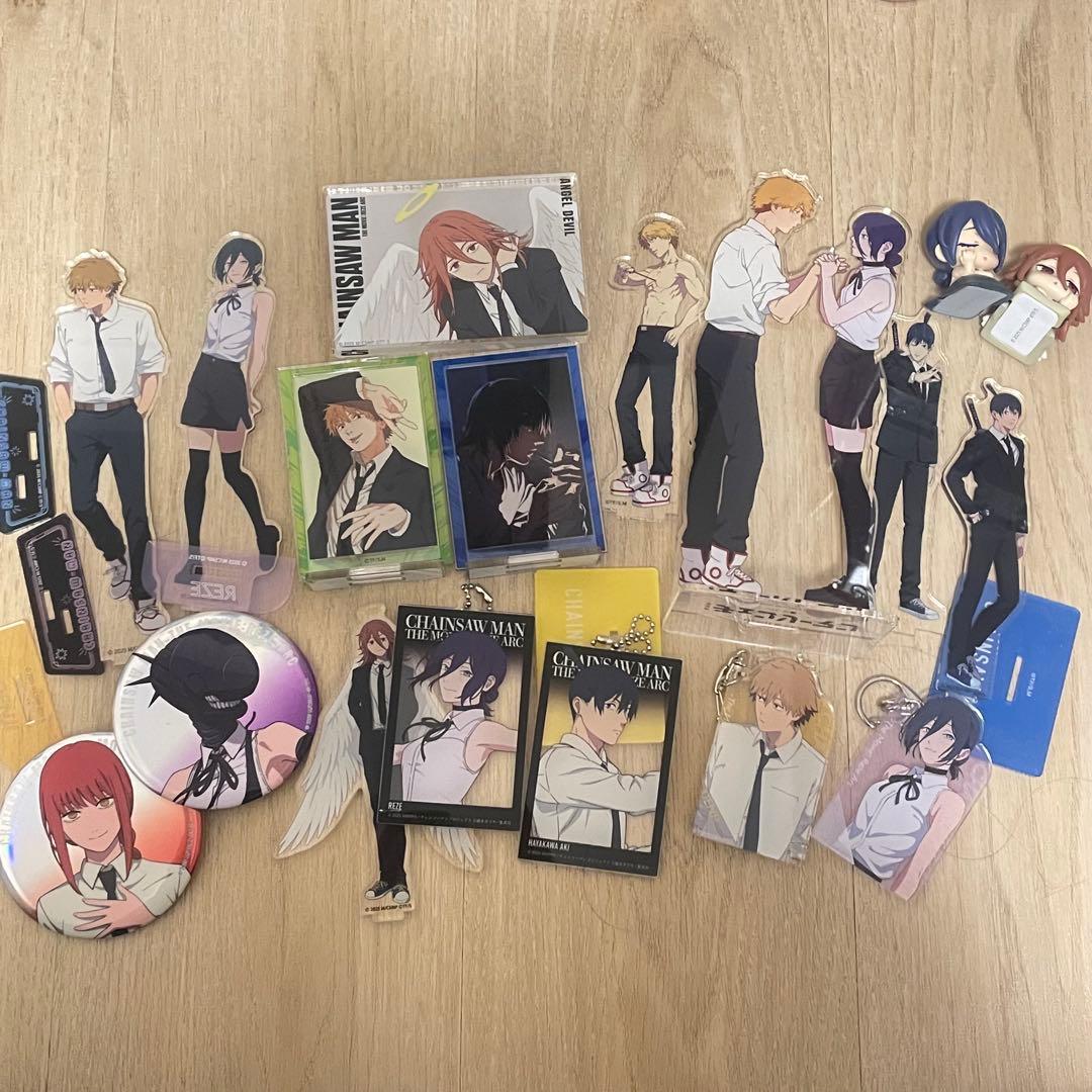 チェンソーマングッズまとめ売り(デンジ、レゼ、アキ、天使)バラ売り不可