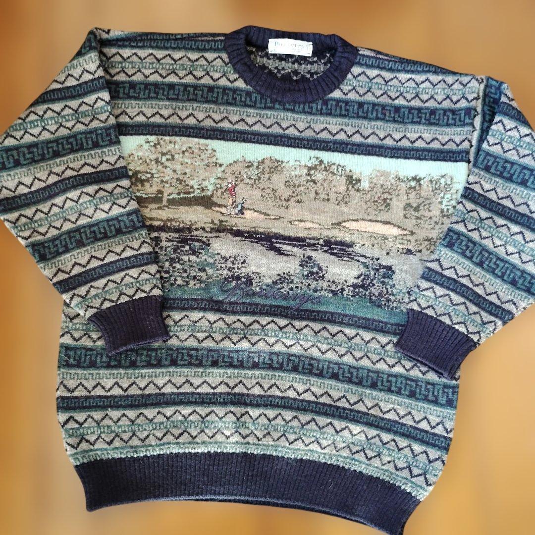 メンズバーバリー 長袖セーター