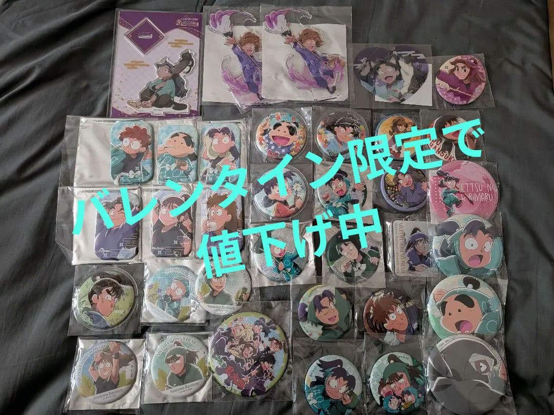 忍たま乱太郎　アクリルスタンド　缶バッジ