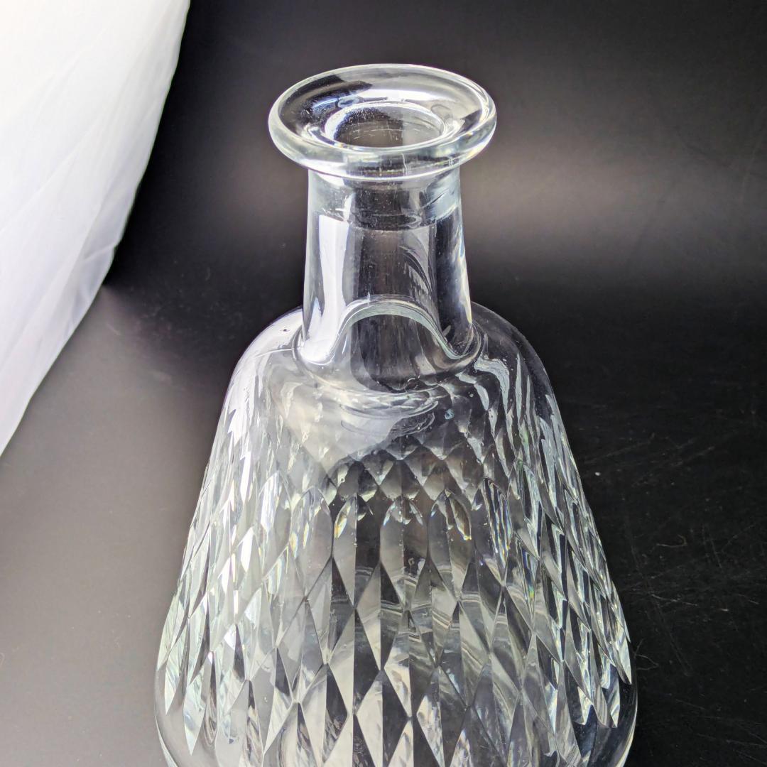 バカラ アルマニャック デキャンタ ダイヤカット 29cm 1952-86 刻印