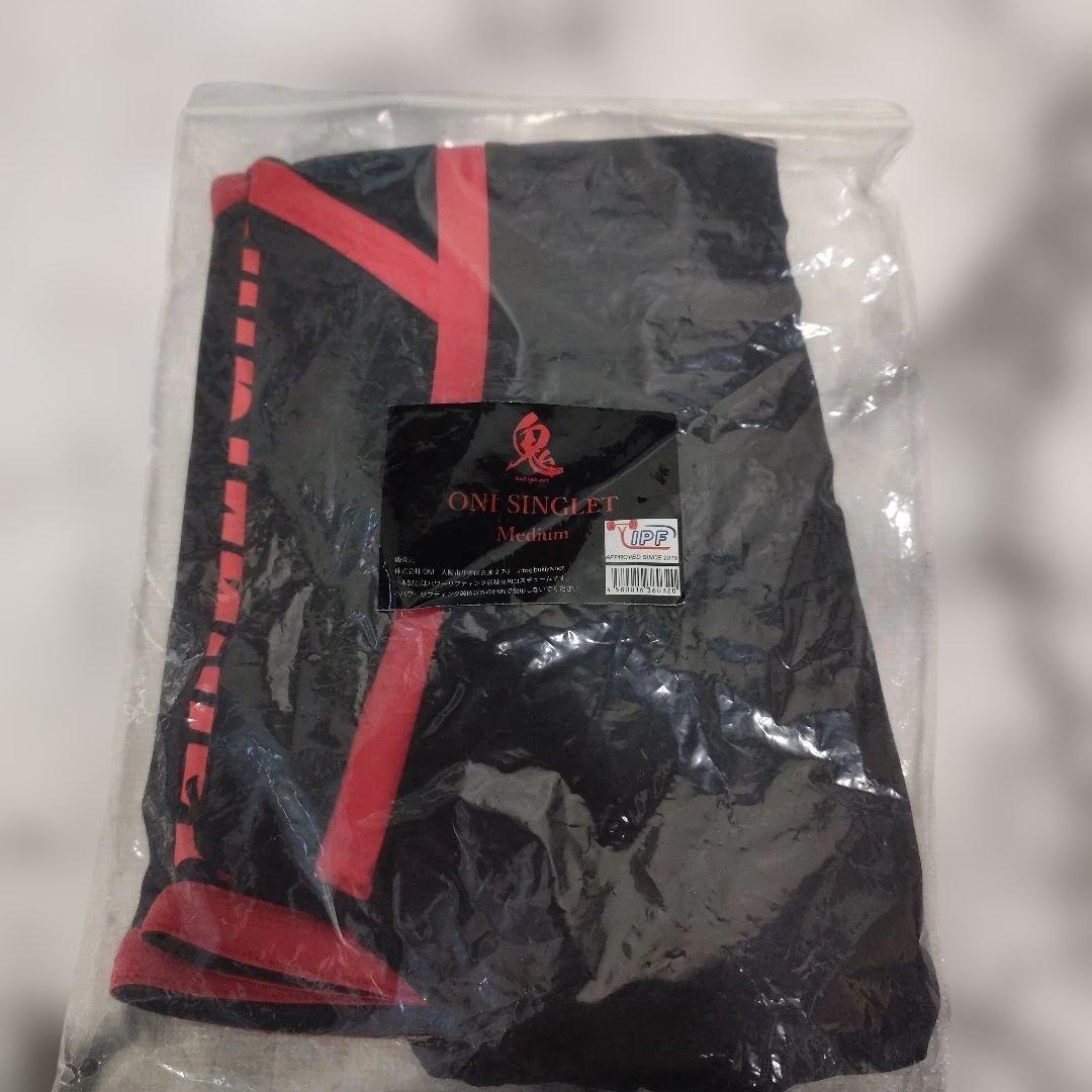 【新品未使用】鬼シングレット IPF公認 リフティングスーツ　Мサイズ