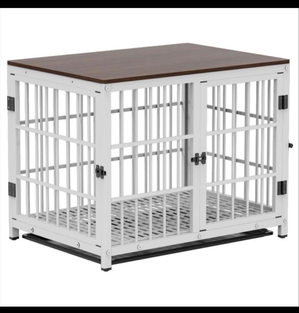 犬用ケージ Mサイズ ホワイト