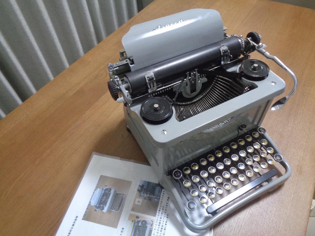 実働品　日本データマシン Aspeed 電報タイプライター　カナもじくん