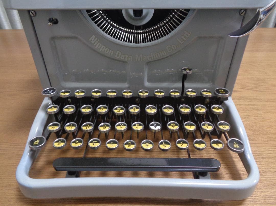 実働品　日本データマシン Aspeed 電報タイプライター　カナもじくん