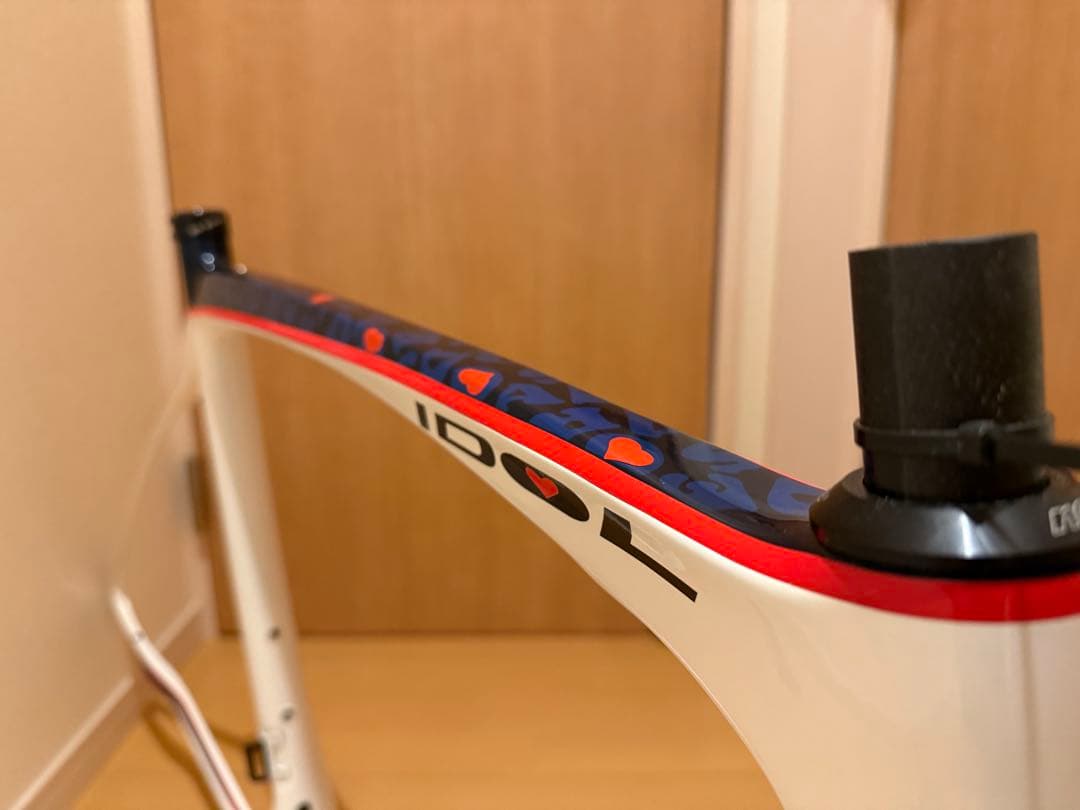 DE ROSA IDOL REVOカラー　フルカーボンフレームセット