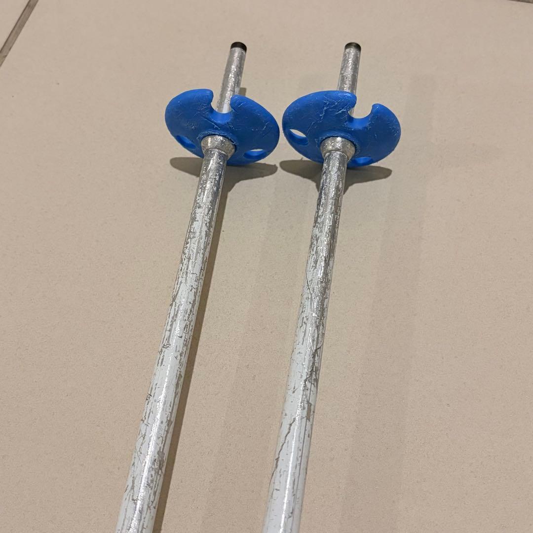 【ジュニアスキー3点セット】スキー板88cm ポール スキーブーツ 19cm