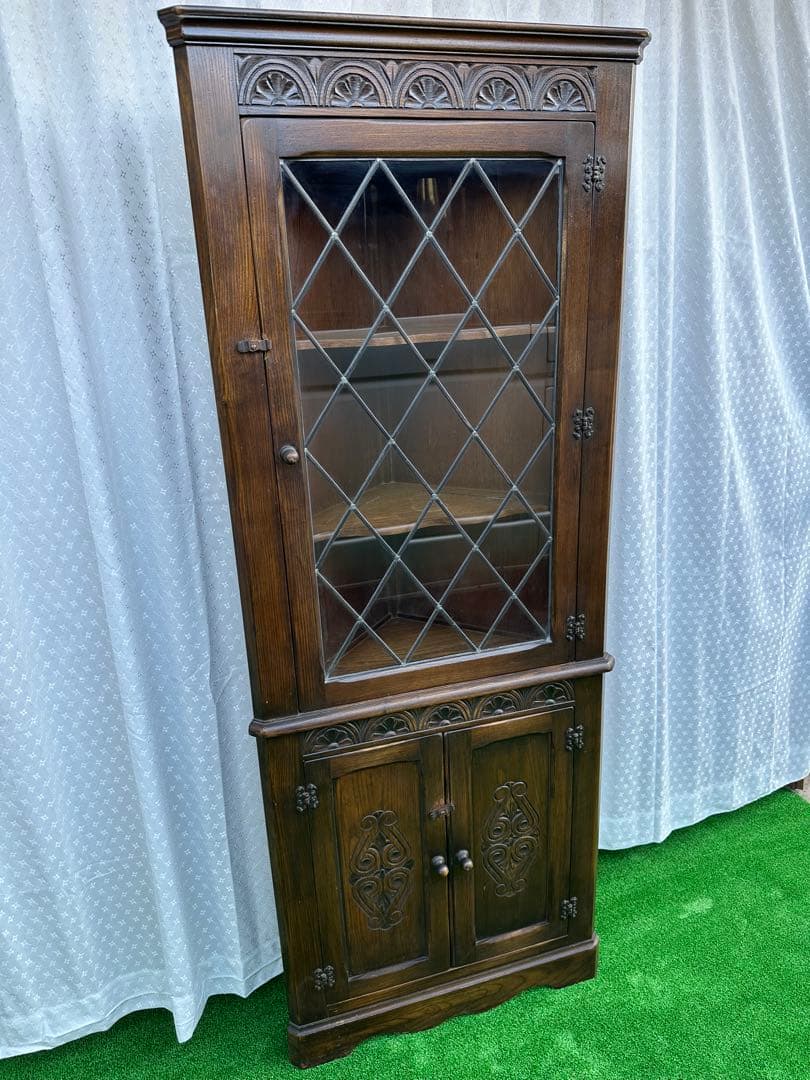 英国 べヴァン・ファンネル社 Reprodux コーナーキャビネット iso※