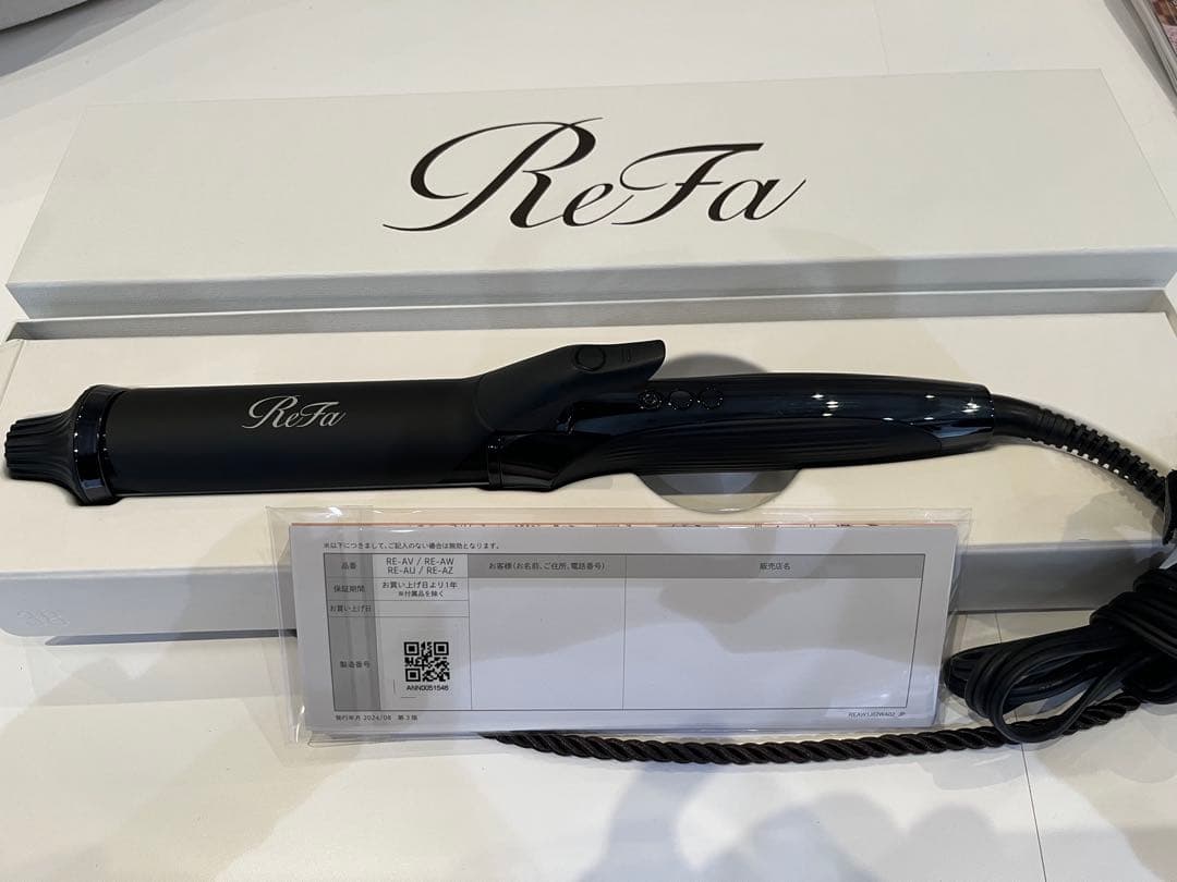 Refa カールアイロン　プロ　38mm 極美品