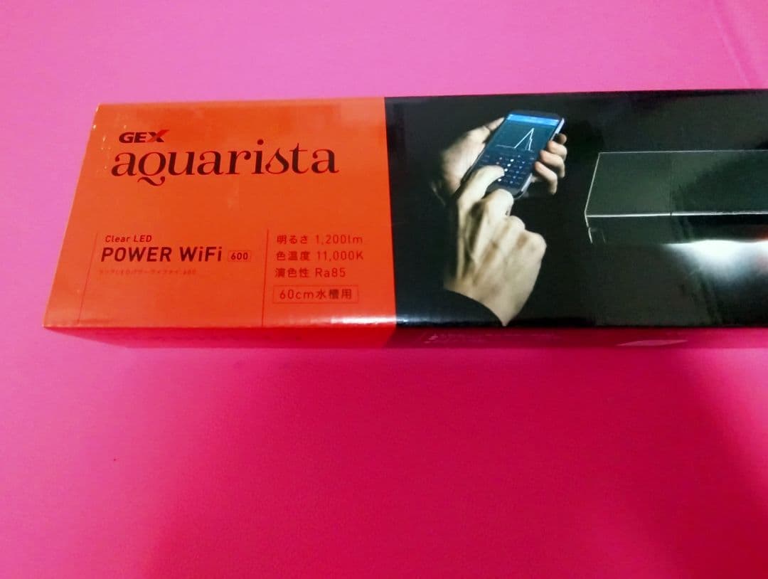 ライト・照明器具 GEX aquarista Clear LED POWER WiFi 600