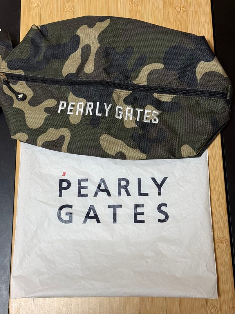 uga　パーリーゲイツ シューズケース カモフラージュ 迷彩柄