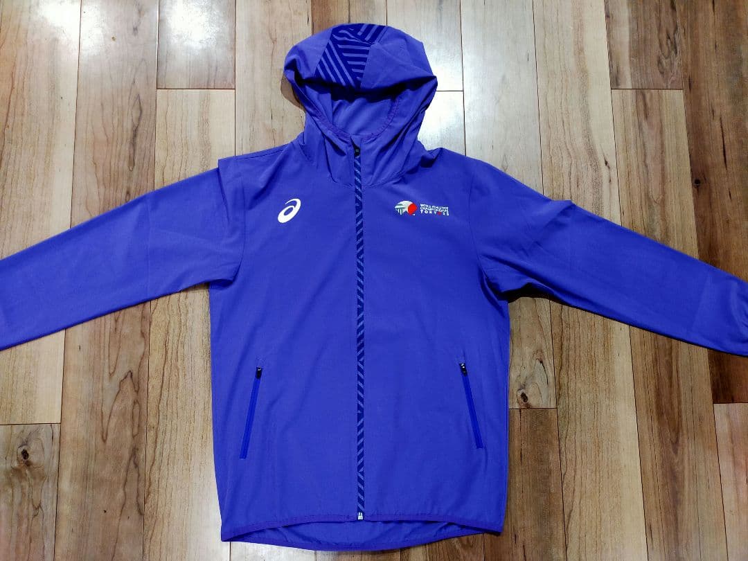世界陸上東京2025 公式　 ウインドブレーカー　 アシックス　 ジャケット　L