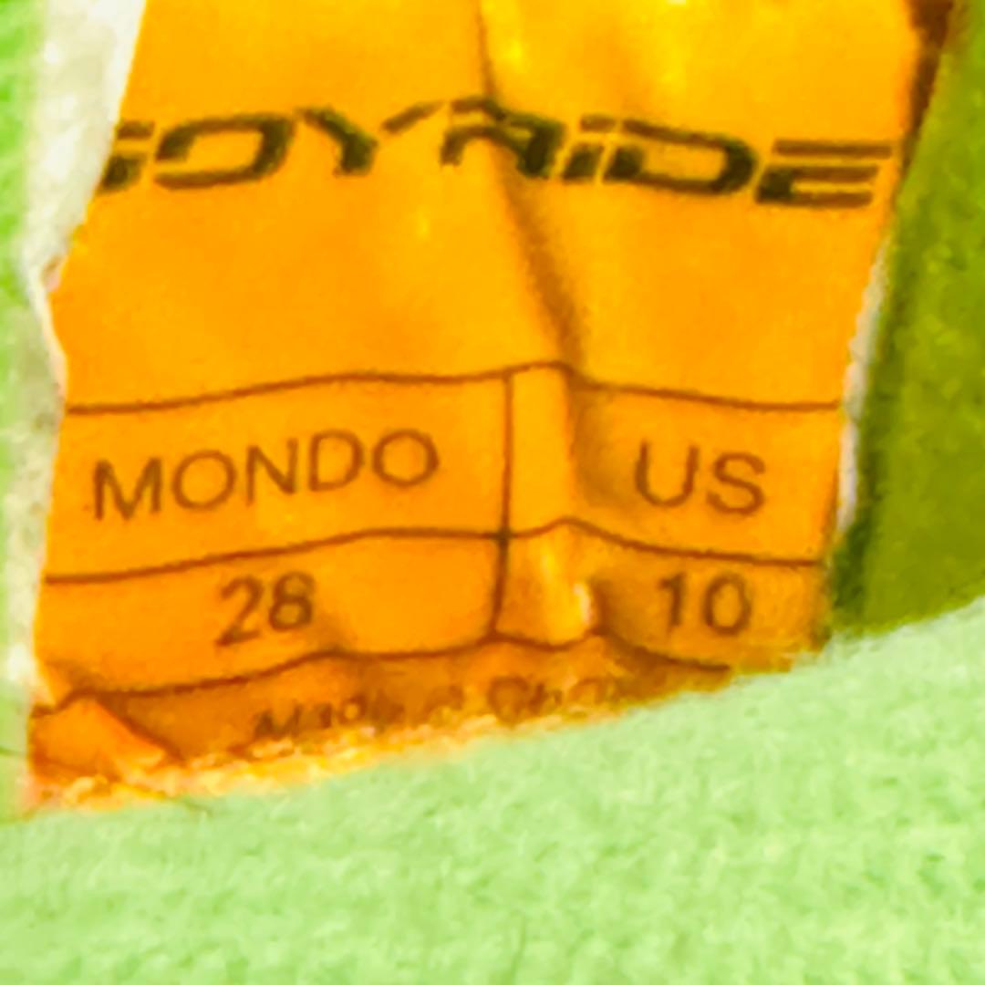 28cm JOYride スノーボードブーツ 黒/緑初心者格安特価激安