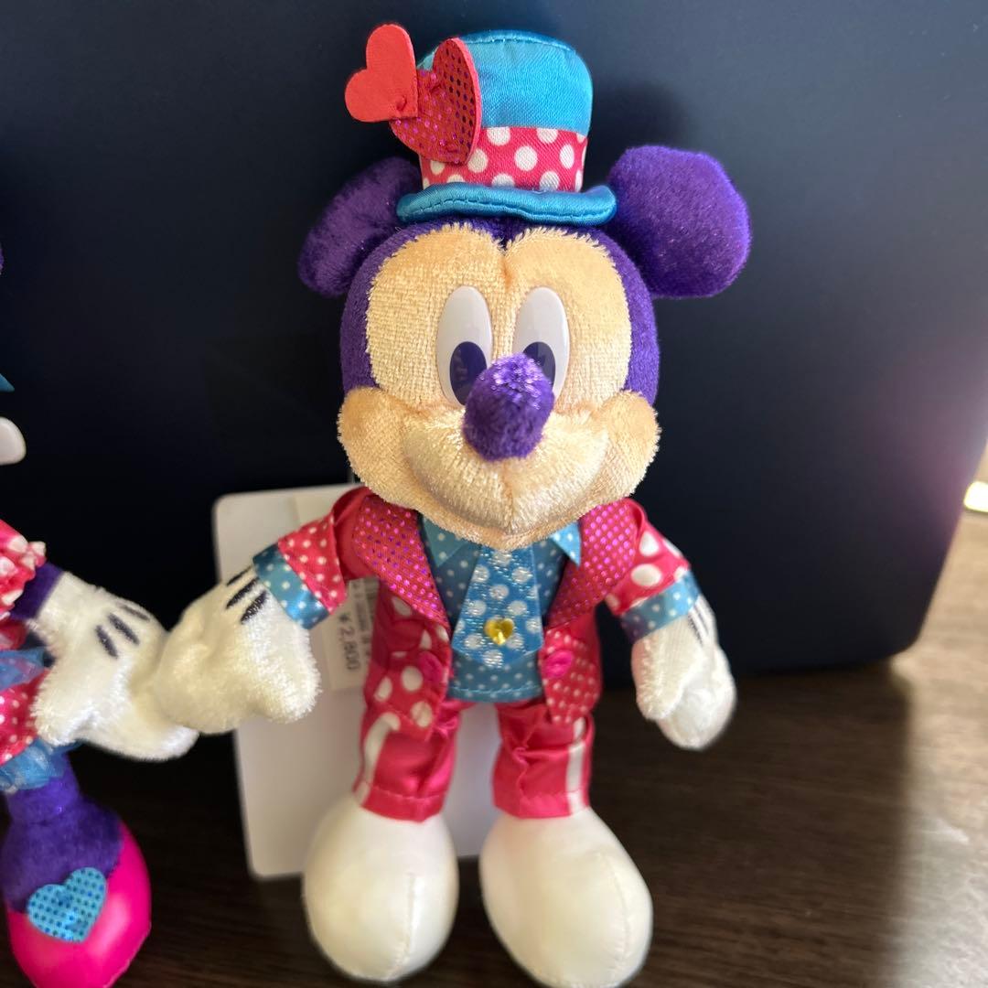 パルパルーザ　ミニーマウスとミッキーマウス ぬいぐるみセット