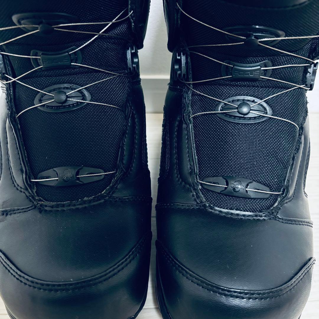 超美品　スノーボードブーツ　ダブル（デュアル）BOA　27cm　ユニセックス