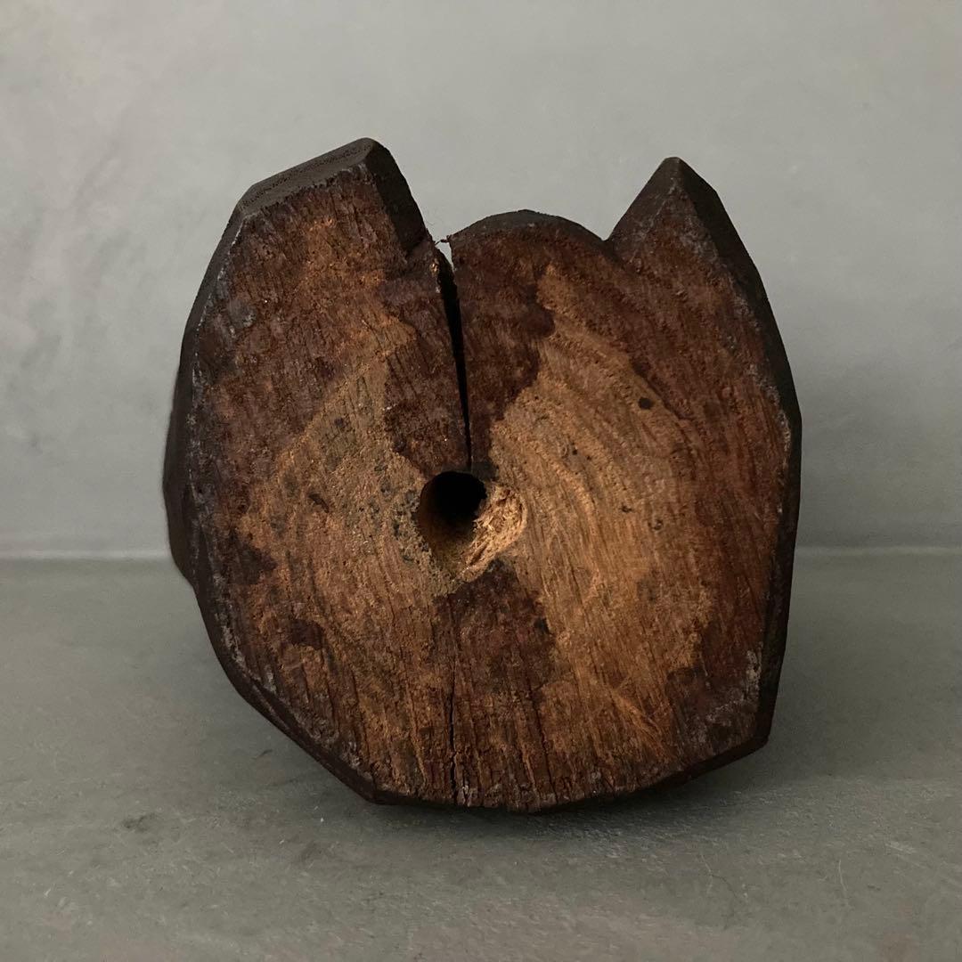 アイヌ エカシ ニポポ 彫刻 木彫り 置物 オブジェ