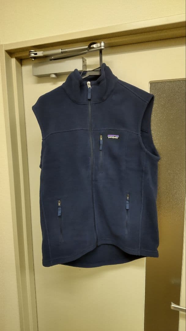 新品　パタゴニア　 ネイビー シンチラ　ベスト　フリース　M