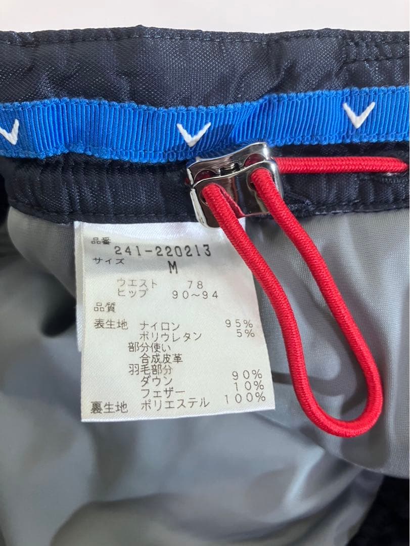 ☘️callaway ダウン フェザー ナイロンパンツ ゴルフウェア