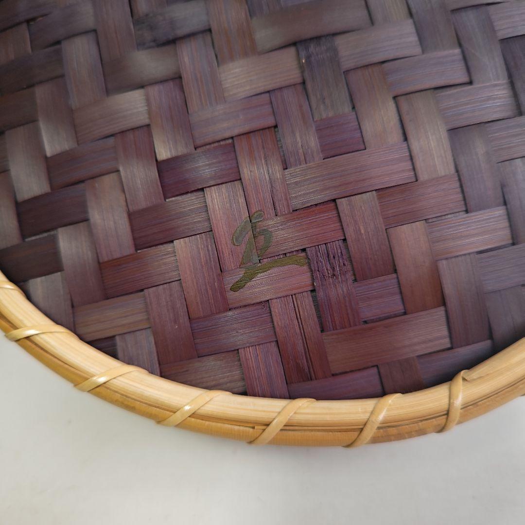 イ831 炭斗『水谷六々斉』『桜皮　炭斗　共箱』茶道具