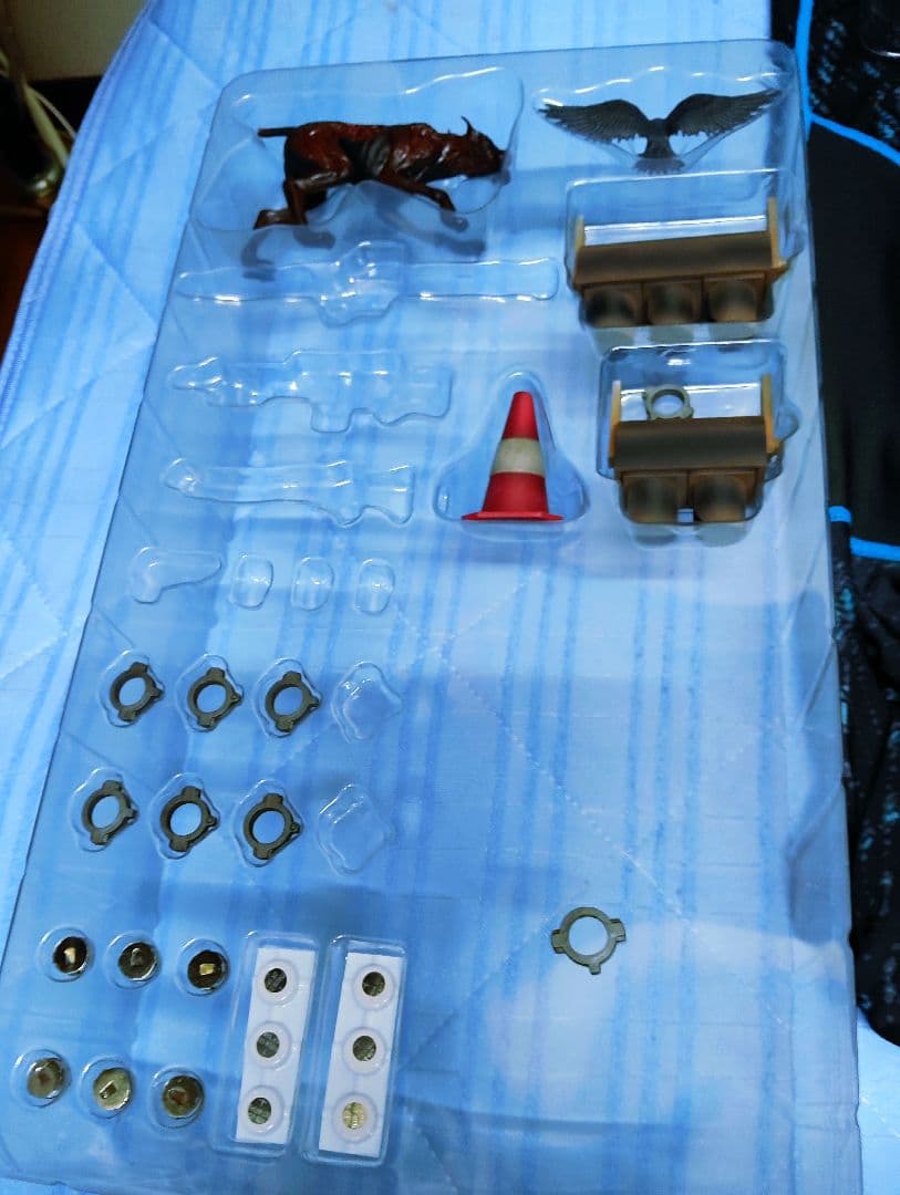 CAPCOM.[バイオハザード②(クレア＆バーキン＆ジオラマ台座)]