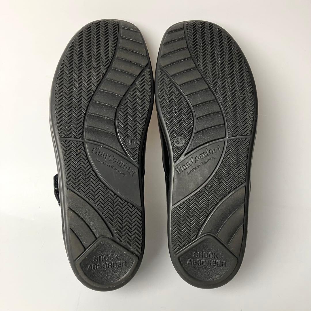 【未使用級】Finn Comfort メリージェーン　ストラップ　黒　23.5