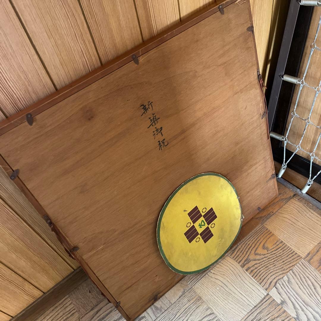 ヴィンテージ孔雀額装