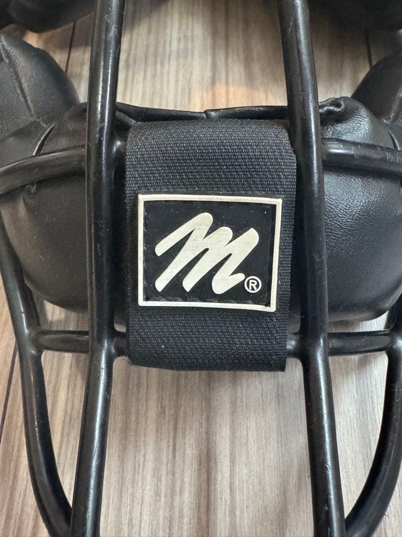 美品　MacGregor ブラック キャッチャー　審判　マスク