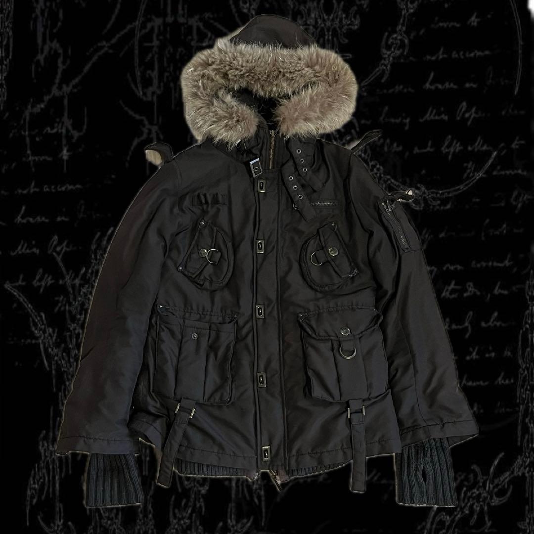 archive ファーダウン　モッズコート　ギミック　n3b 亜熱帯系 y2k