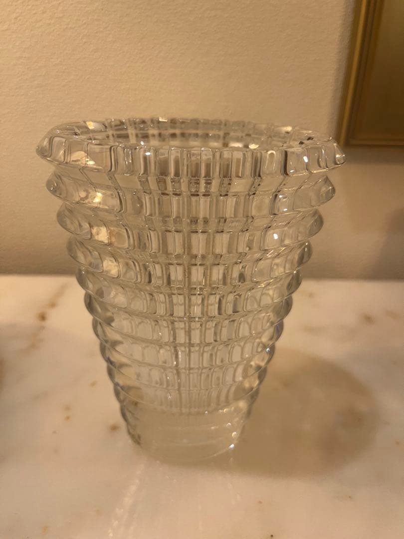 バカラ　花瓶　アイシリーズ　15cm