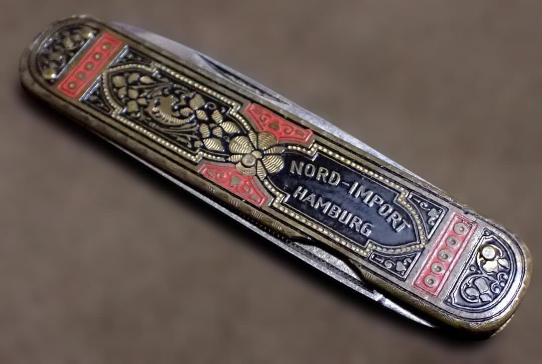 アンティーク/ヴィンテージ Wilh Wagner Solingen美しいナイフ