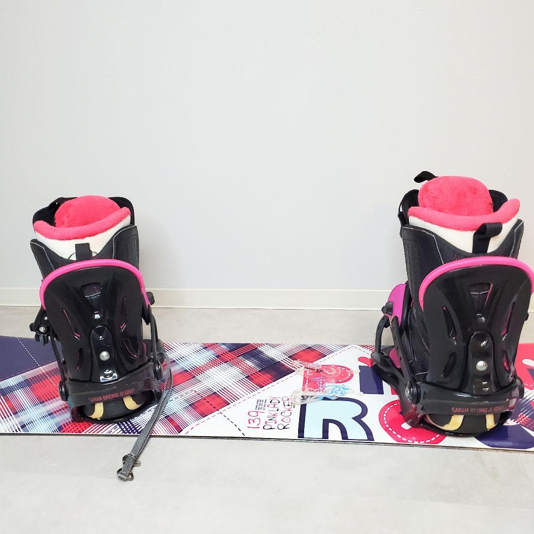 【即滑走OK】kissmark×SALOMON スノボ3点セット 139cm