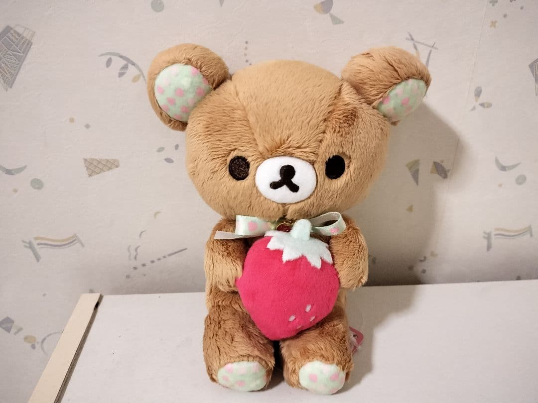 リラックマ ぬいぐるみ ストロベリー サンエックス Rilakkuma 苺 くま