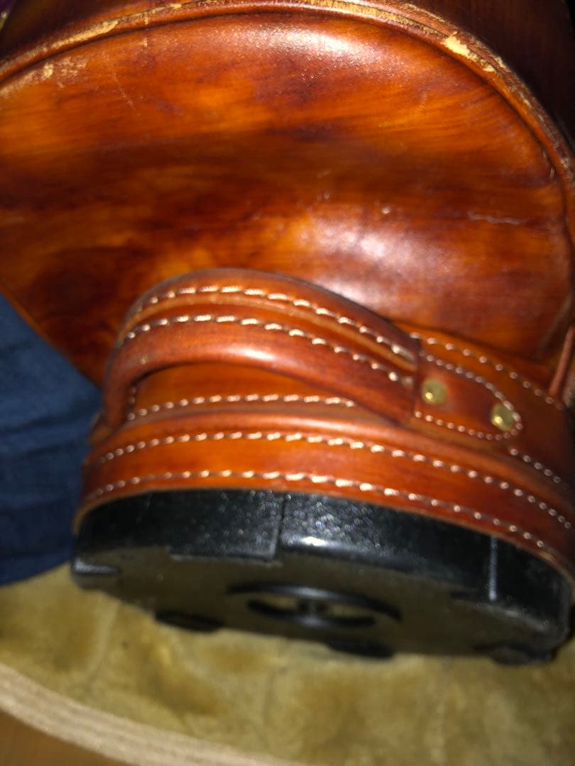 としゆき　超希少　最高級本革キャディバッグ　ゴルフバッグ