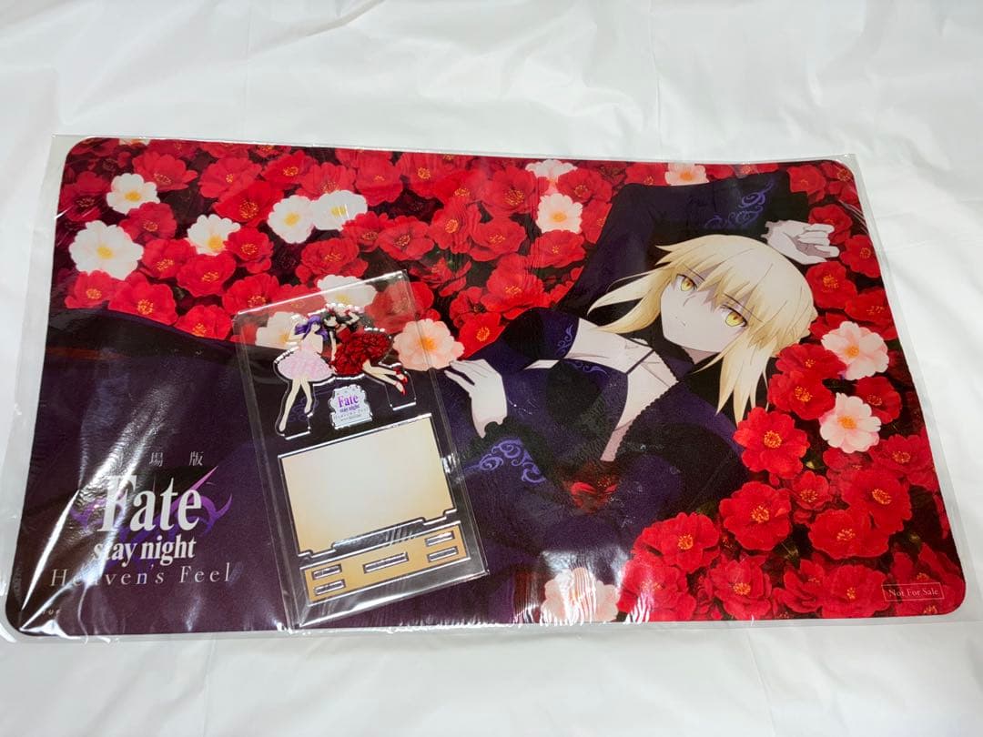Fate/stay nightゲームマット&アクリルスタンド