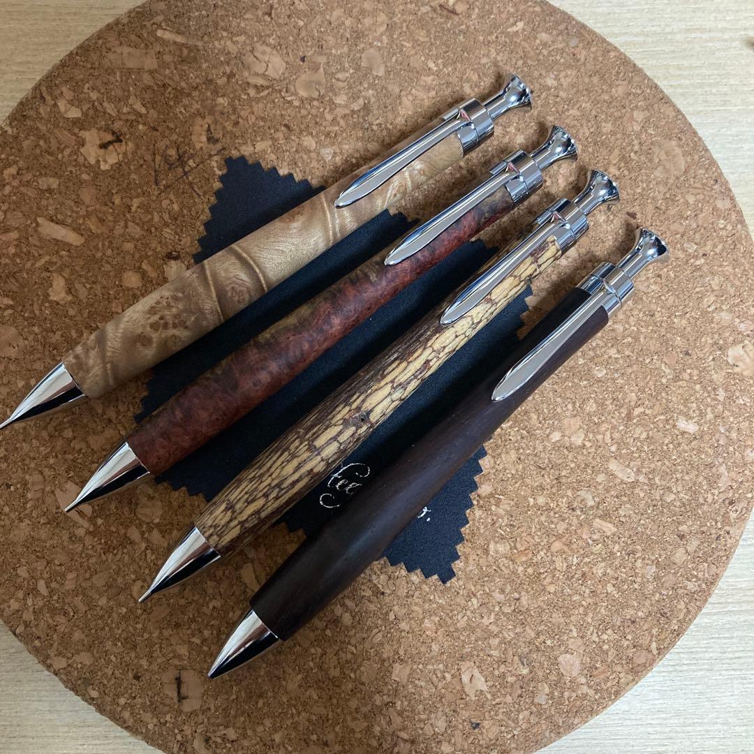 こぶた工房　木軸シャーペンまとめ売り