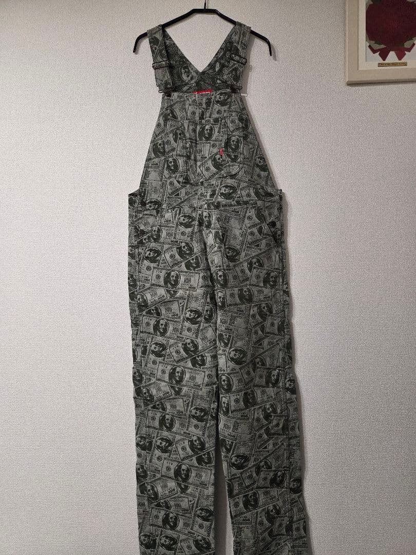 Supreme 100 Dollar Bill オーバーオール