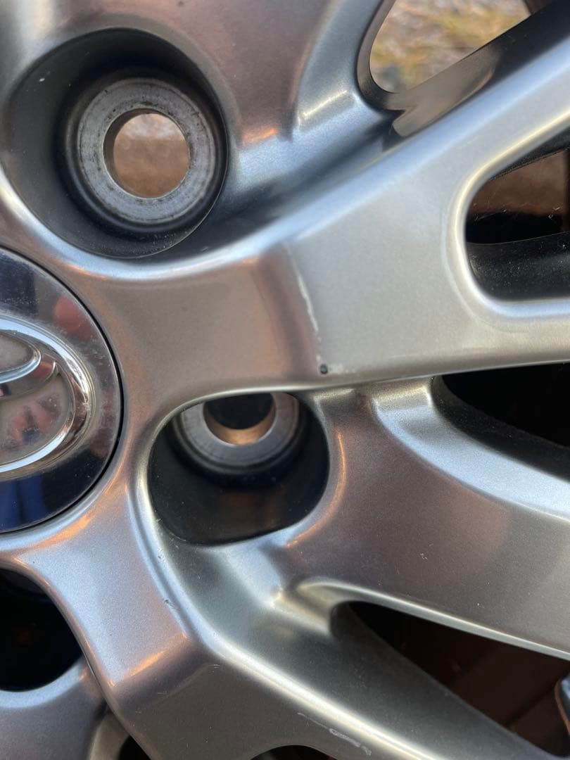 20ヴェルファイア ゴールデンアイズ2 純正ホイールスタッドレスタイヤ４本セット