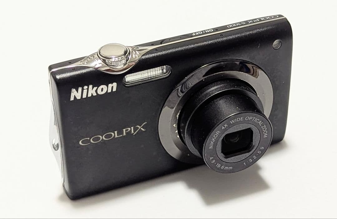 Nikon COOLPIX S3000 デジタルカメラ ブラック 動作品