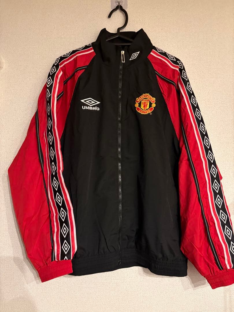 【98/99】マンチェスターU UMBRO メンズ ナイロンジャケット XL