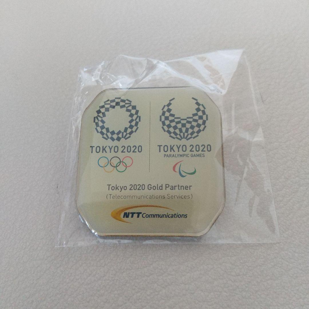 東京オリンピック パラリンピック ピン バッジ NTT